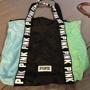 Victoria’s Secret pink tote bag